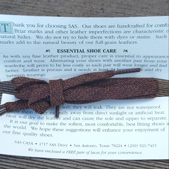 SAS Women's Free Time Walking Shoes - Size 7 1/2 W Comfort Genuine Leather Shoes - Picture 8 of 12